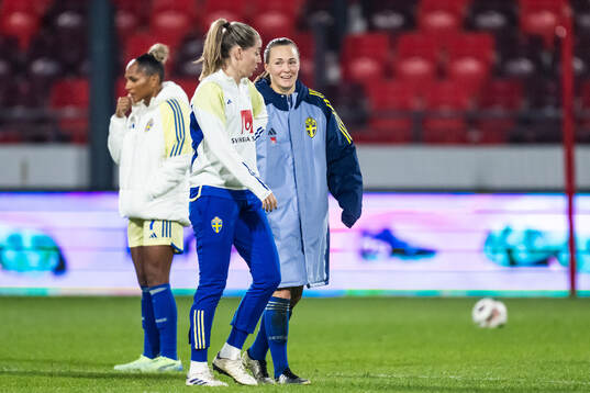 Linda Sembrant and Magdalena Eriksson of Sweden