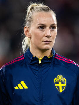 Stina Blackstenius of Sweden