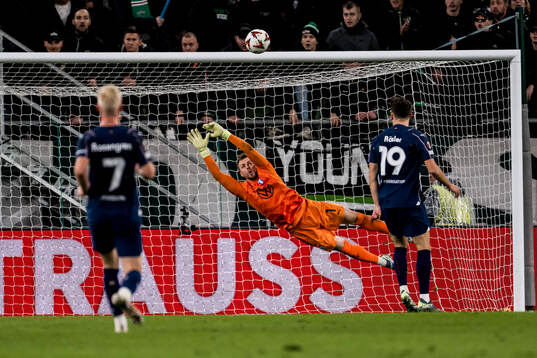 Goalkeeper Ricardo Friedrich of Malmö FF