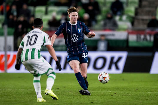 Nils Zätterström of Malmö FF