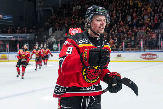Luleås Ludvig Jansson jublar