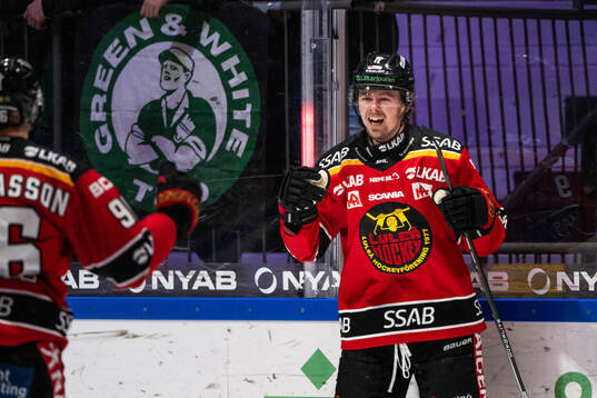 Luleås Ludvig Jansson jublar
