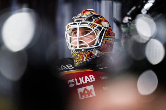 Luleås målvakt Joel Lassinantti