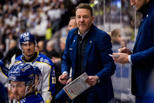 Leksands tränare Charles Berglund