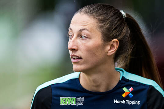 Cecilie Hauståker Fiskerstrand of the Norwegian women's