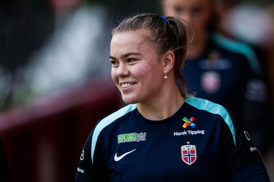 Olaug Tvedten of the Norwegian women's national football