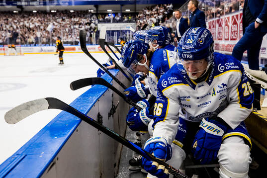 Leksands Justin Glenn Kloos deppar