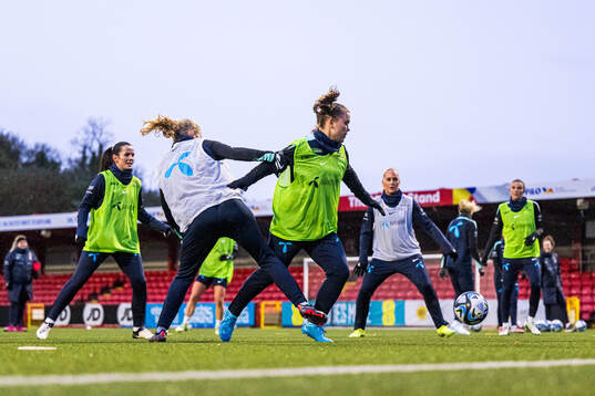 Olaug Tvedten of the Norwegian women's national football