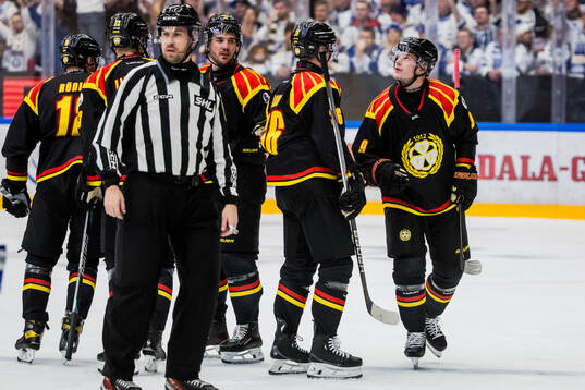 Brynäs Victor Söderström jublar