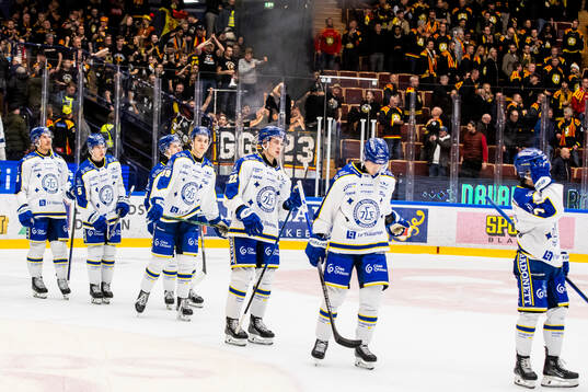 Leksands spelarna deppar