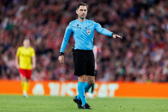 Referee Giorgi Kruashvili