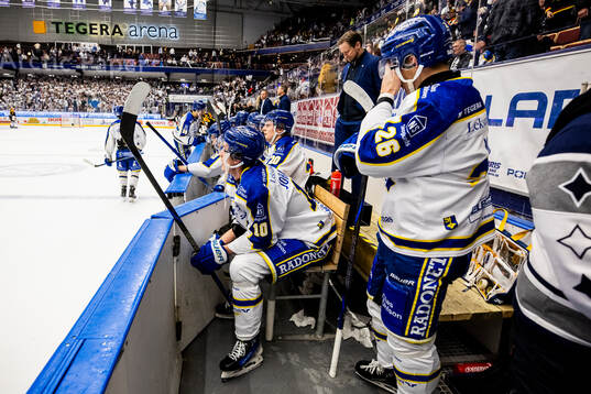 Leksands Anton Johansson och Patrik Norén deppar