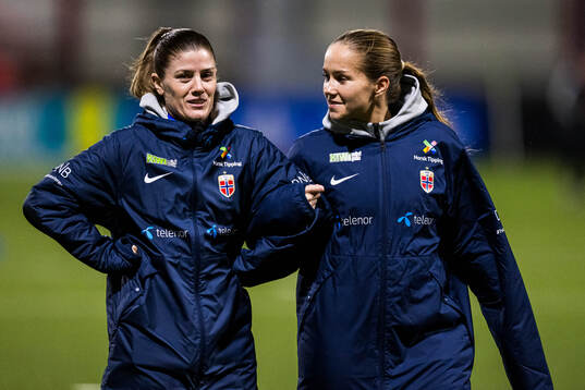 Maren Mjelde and Guro Reiten