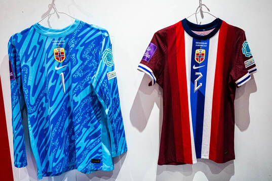 The shirt of Cecilie Hauståker Fiskerstrand and Marit