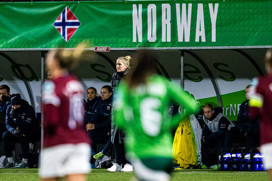 Gemma Grainger, head coach of Norway