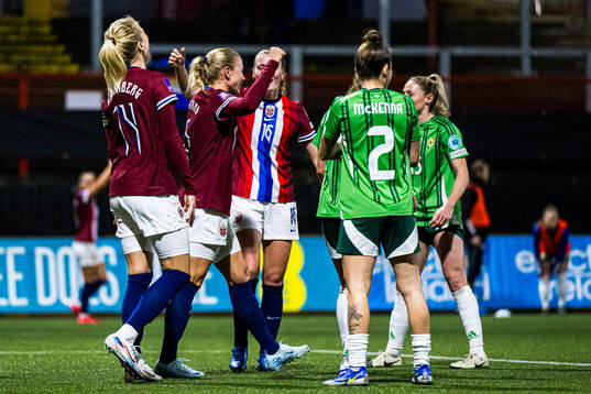 Guro Bergsvand of Norway celebrates