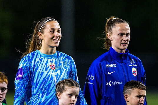 Cecilie Hauståker Fiskerstrand and Caroline Graham Hansen