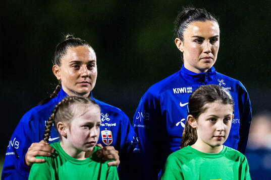 Vilde Bøe Risa and Ingrid Syrstad Engen of Norway