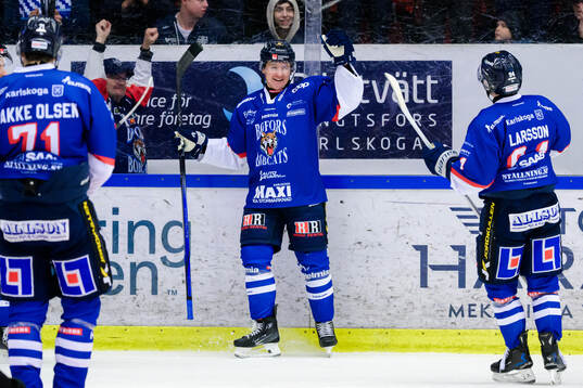 Karlskogas Hampus Plato jublar