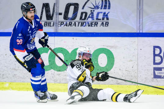 Karlskogas Rikard Olsén och Västerås Kim Rosdahl