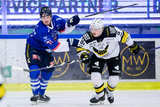 Karlskogas Eskild Bakke Olsen och Västerås Malte Sjögren