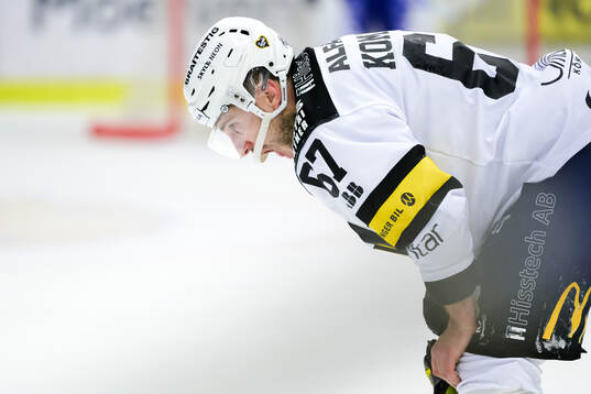 Västerås Konstantin Komarek går av isen