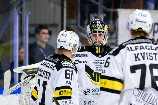 Västerås målvakt Jörgen Hanneborg deppar
