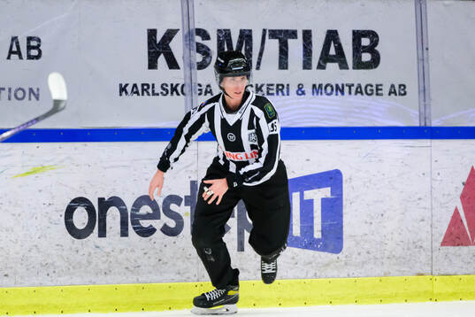 Linjedomare Anna Hammar