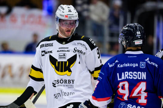Västerås Kim Rosdahl och Karlskogas Henrik Larsson