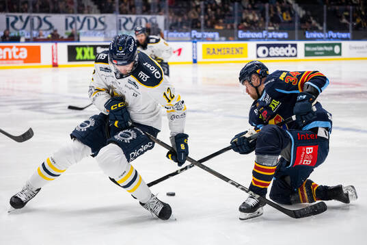 Södertäljes Viktor Liljegren och Djurgårdens Daniel