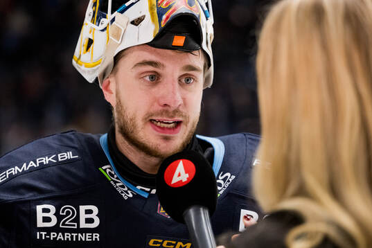 Djurgårdens målvakt Hugo Hävelid