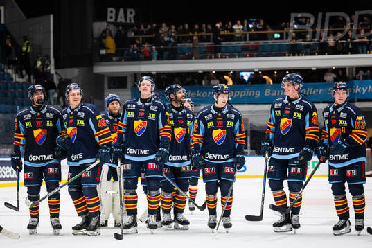 Djurgårdens spelare jublar