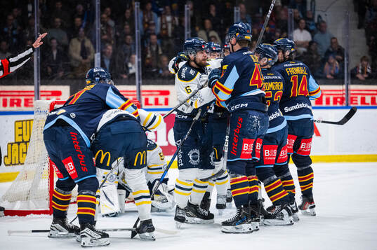 Södertäljes och Djurgårdens spelare