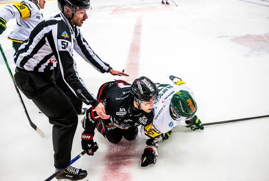 Nybros Hannes Hellberg och Björklövens Jacob Olofsson