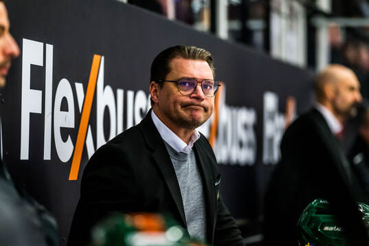 Björklövens tränare Björn Hellkvist