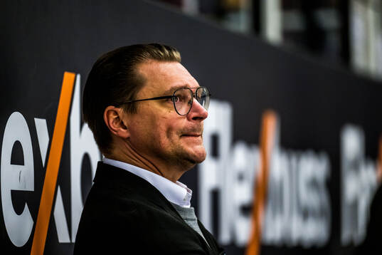 Björklövens tränare Björn Hellkvist