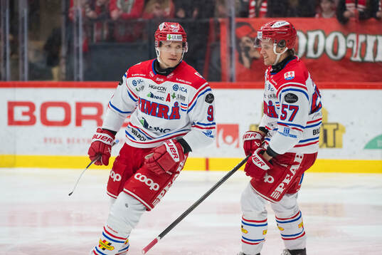 Timrås Didrik Strömberg och Anton Wedin