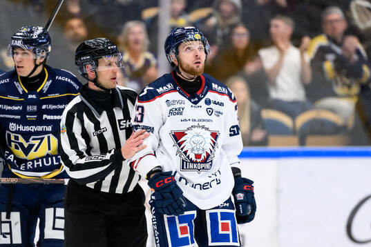 Linköpings Robin Kovacs deppar