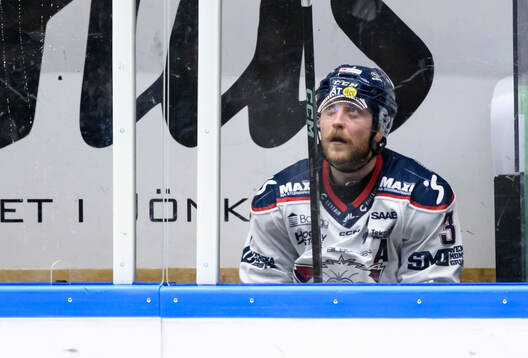 Linköpings Linus Hultström deppar
