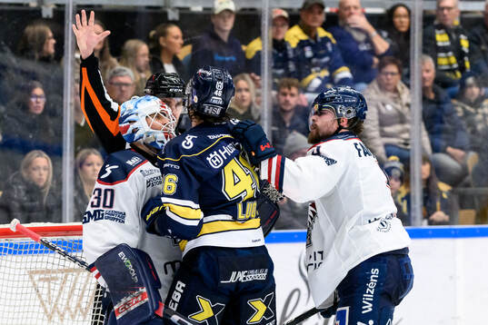 Linköpings målvakt Christian Heljanko och Oscar