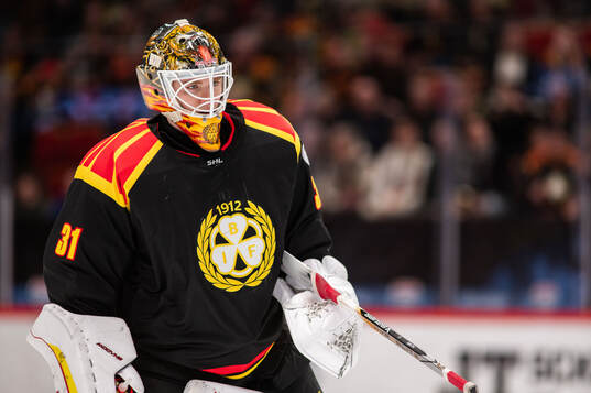 Brynäs målvakt Erik Källgren