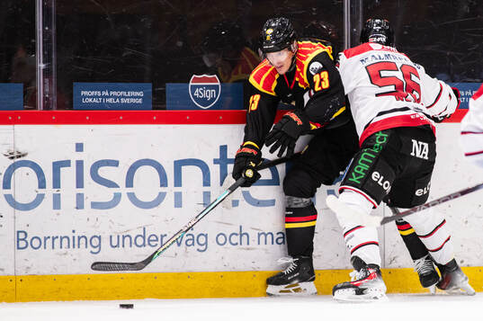 Brynäs Oskar Lindblom och Örebros Robin Norell