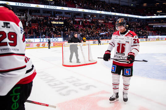 Örebros Linus Arnesson deppar