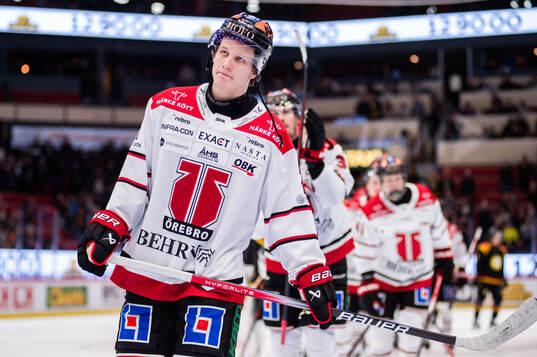 Örebros Patrik Puistola deppar