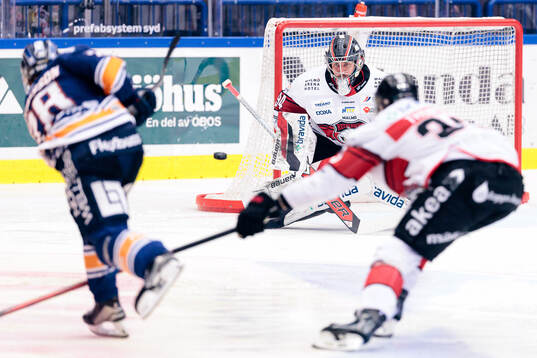 Malmö Redhawks målvakt Marek Langhamer