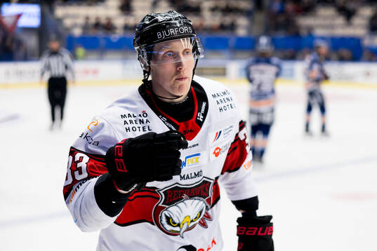 Malmö Redhawks Lassi Thomson jublar