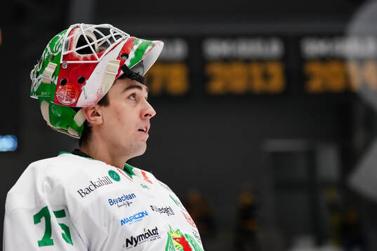 Rögles målvakt Arvid Holm