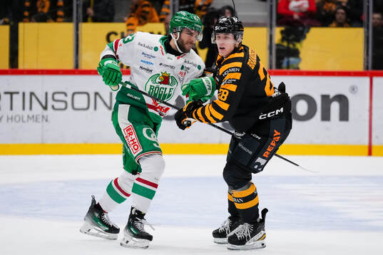 Rögles Josh Dickinson och Skellefteås Michael