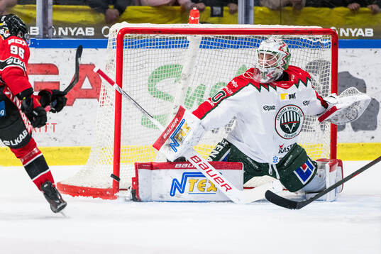 Frölundas målvakt Tobias Normann