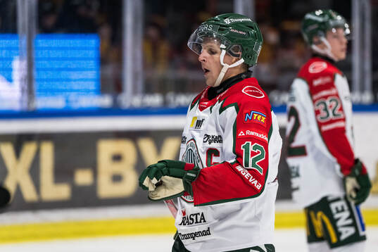 Frölundas Max Friberg deppar